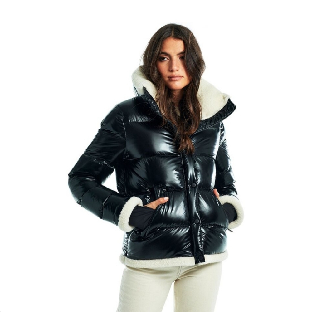 NWOT SAM  Shearling Puffer Coat